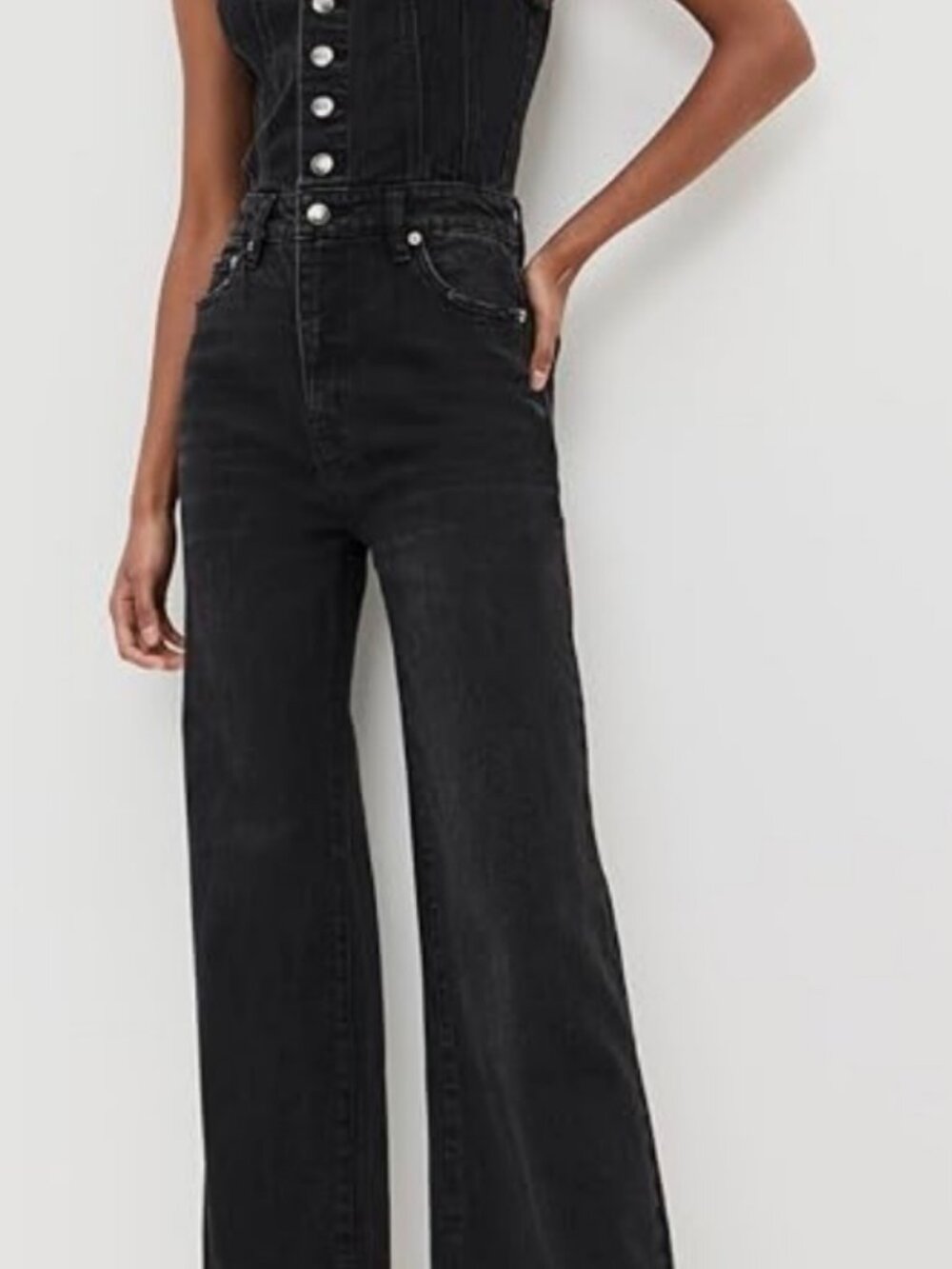Pistola Aria Jumpsuit  - Black